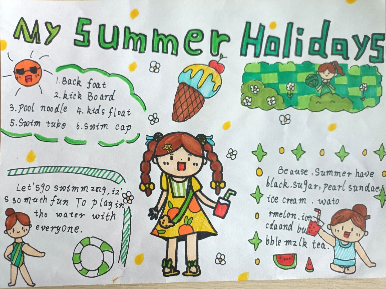 小学英语手抄报