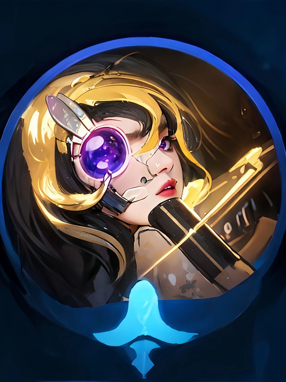 ai绘画 王者荣耀丨右滑看辉月变大美女92