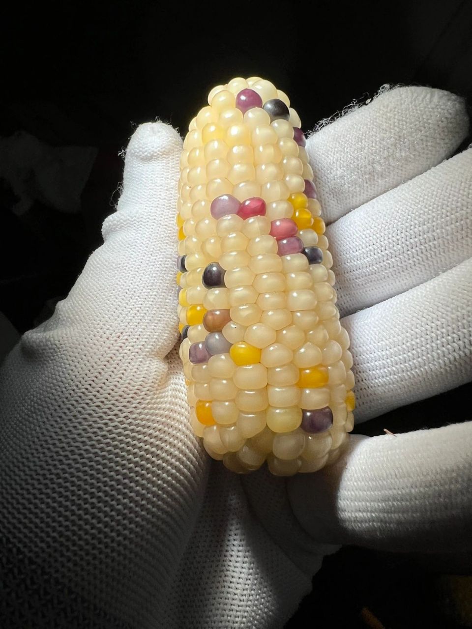 像这种入门级的高颜值小玉米 文玩袖珍玉米,纯天然种出来的真玉米  1.