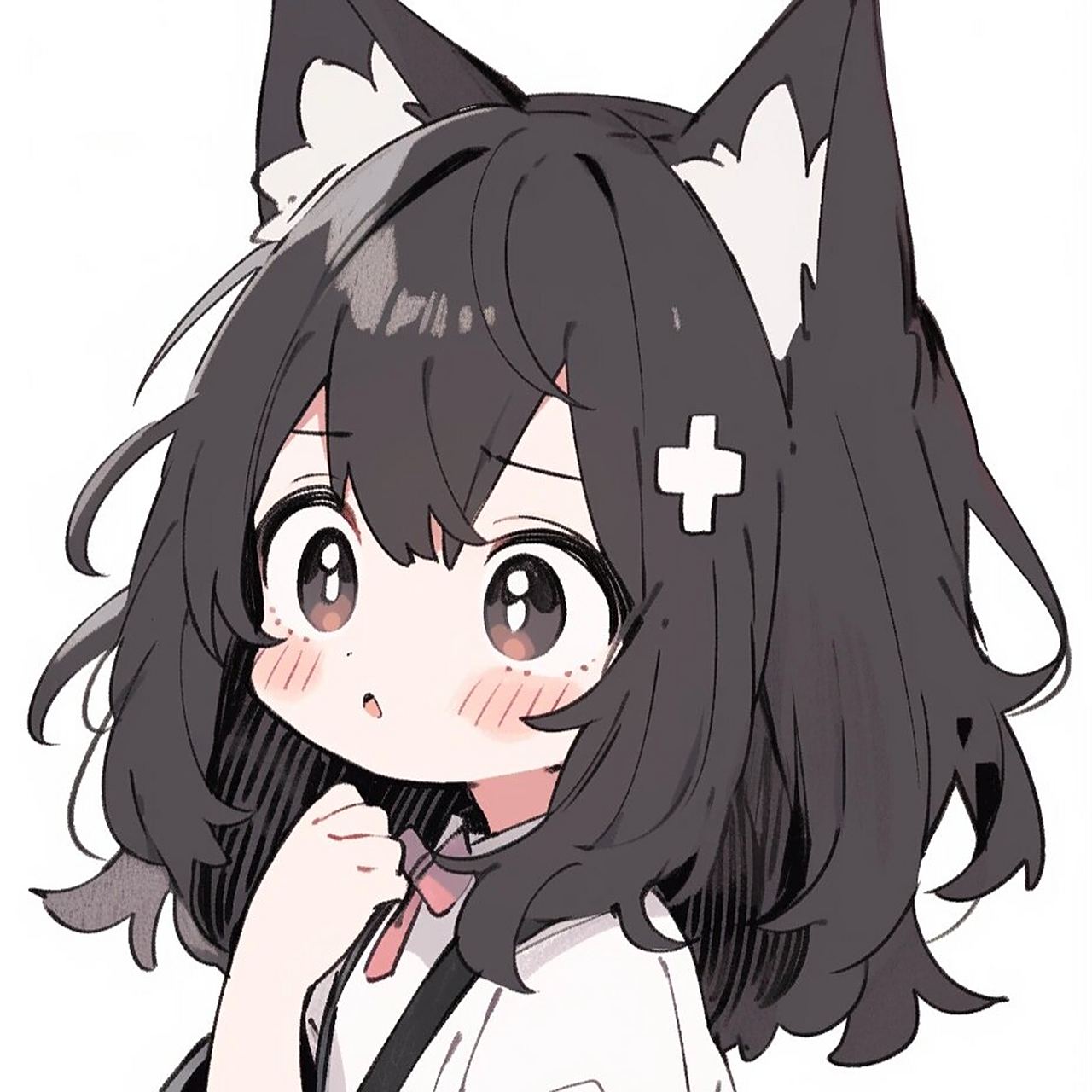 【首发】动漫优质猫耳女头集 midjourney绘制 ps改良 搬运请标明出处