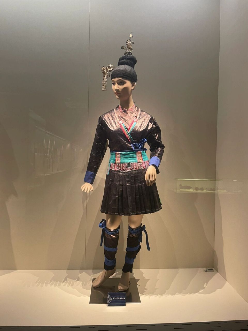 苗族服饰黔东南民族博物馆 大家一定要来黔东南民族博物馆看看苗族