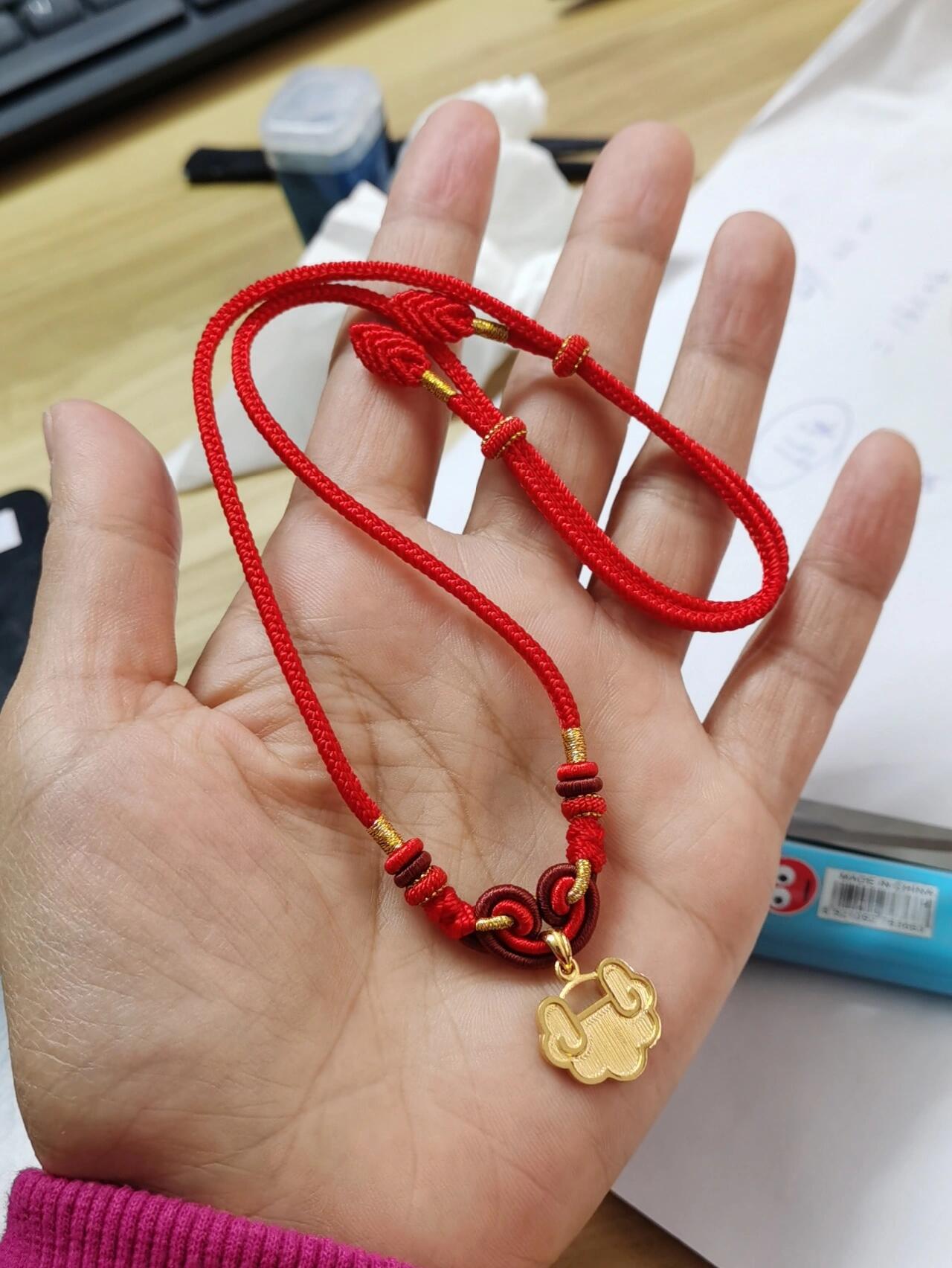 宝宝项链编绳基础分解