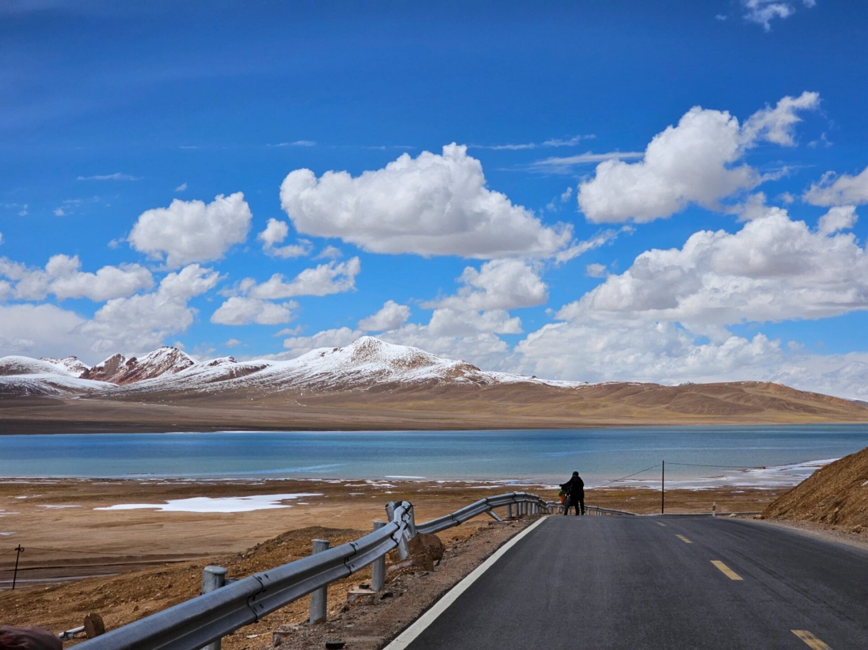 新藏骑行day9 甜水海兵站-泉水湖检查站 在广阔的地方骑行真是太爽了