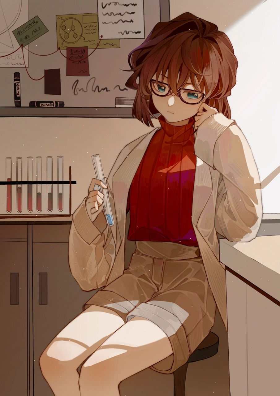 奇迹可爱科学家灰原哀 太喜欢小哀了 是约稿 禁二传二转二改等