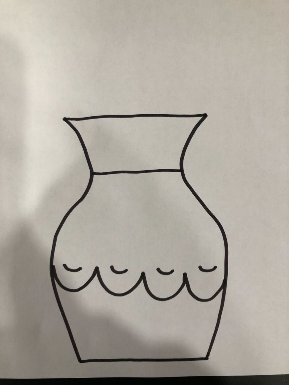 花瓶简笔画幼儿园图片