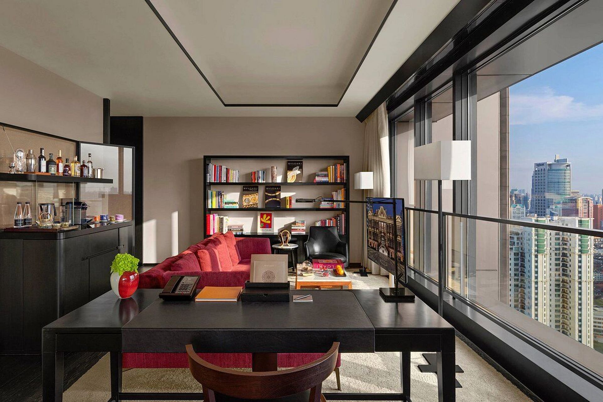 antonio citterio|上海宝格丽(客房) 上海宝格丽酒店的房间设计充满