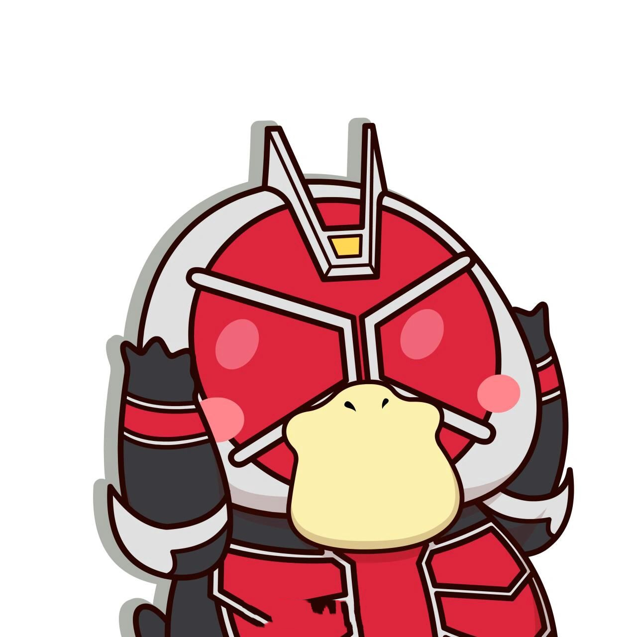 可达鸭系列头像之新平成假面骑士 可达鸭系列头像之新平成假面骑士