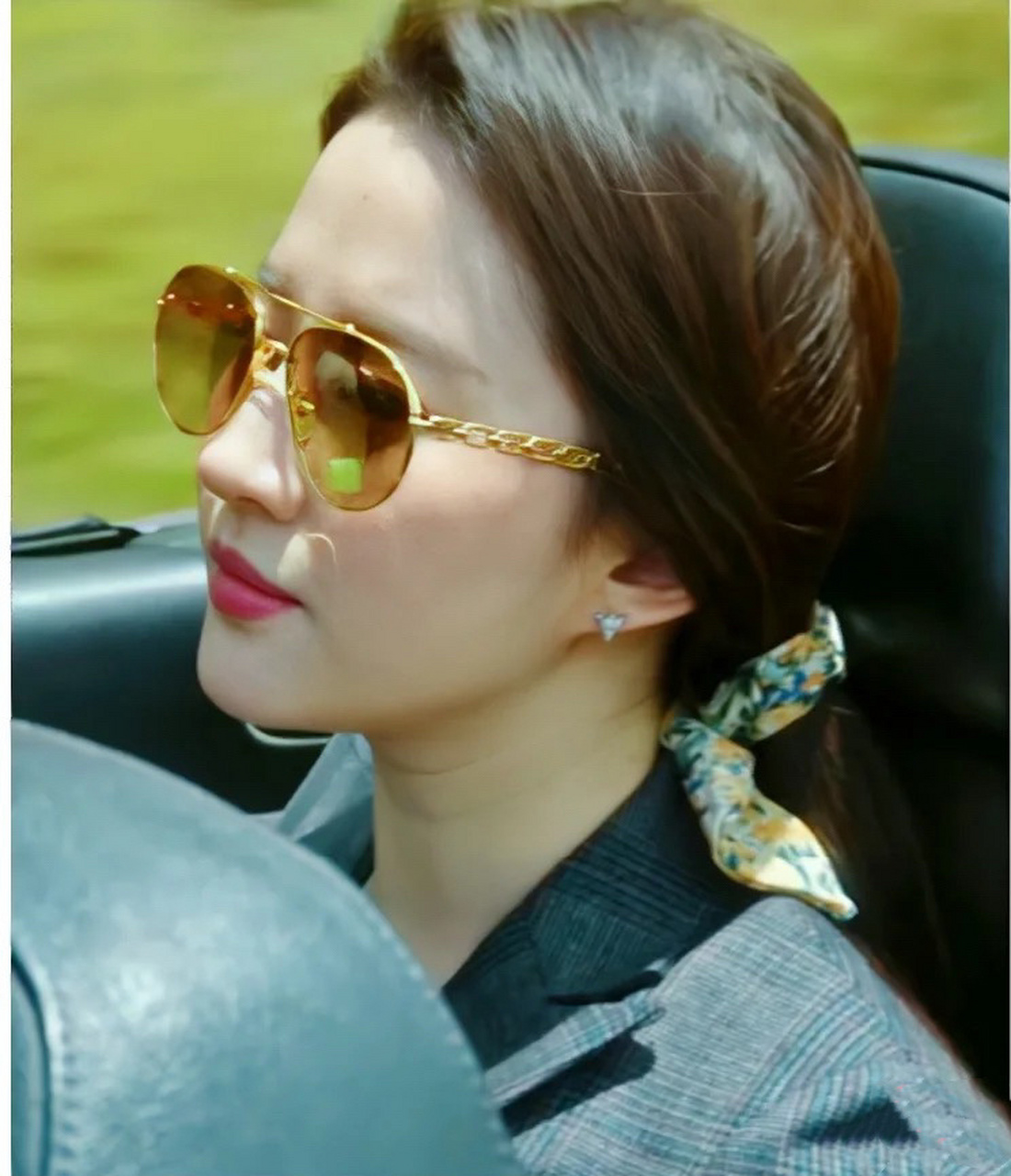 《去有风的地方》刘亦菲6副平价墨镜合集 前面出过刘亦菲的连衣裙