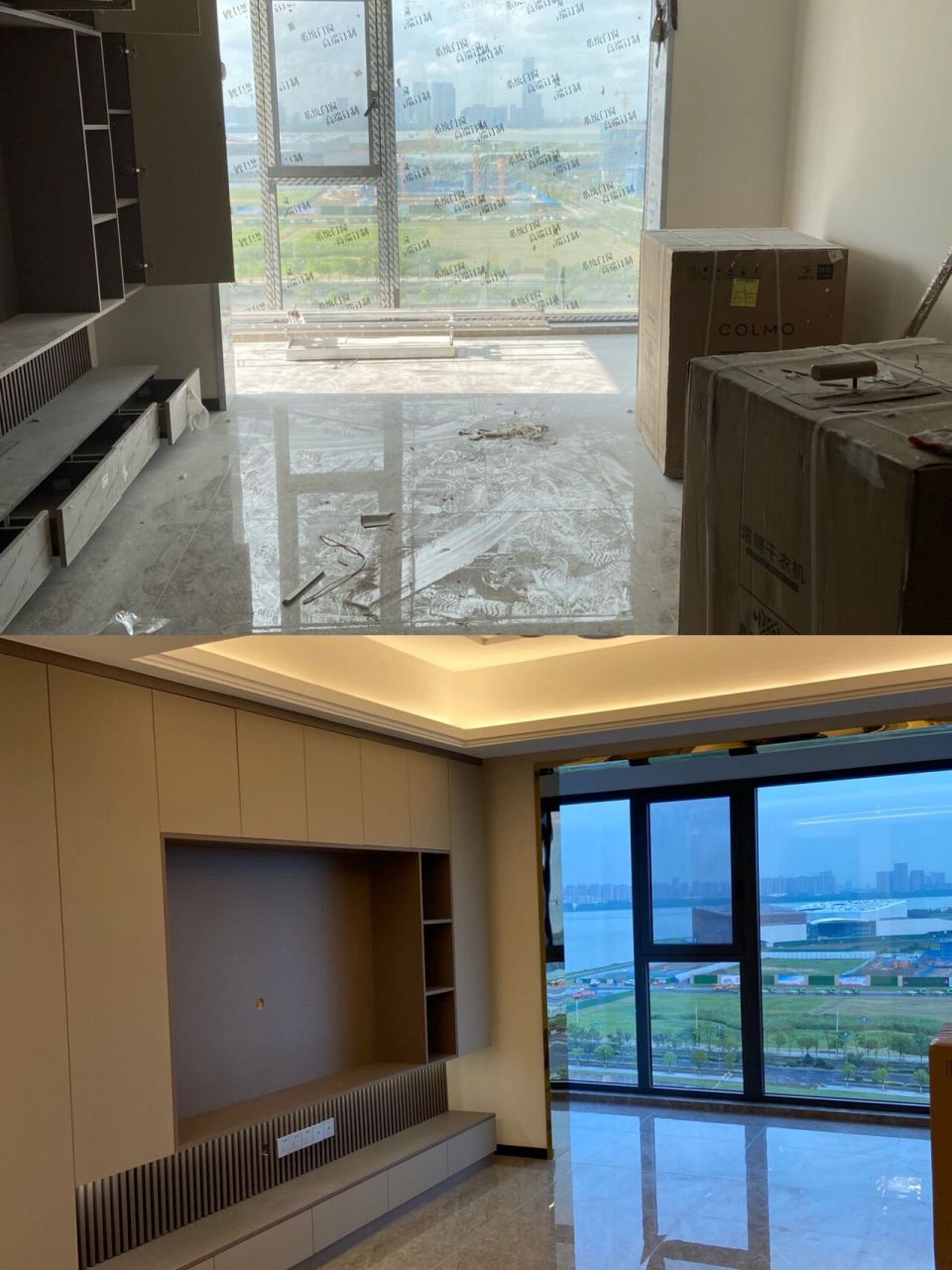 来一波开荒保洁前后对比图