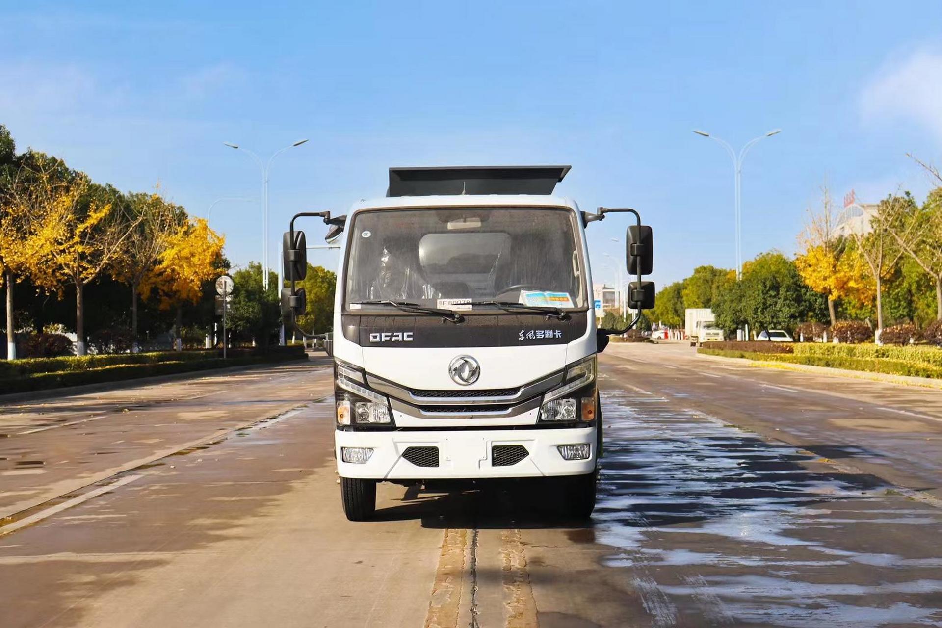 程力牌餐厨垃圾转运车,东风多利卡d6,国六,3308轴距,全柴136马力,容积