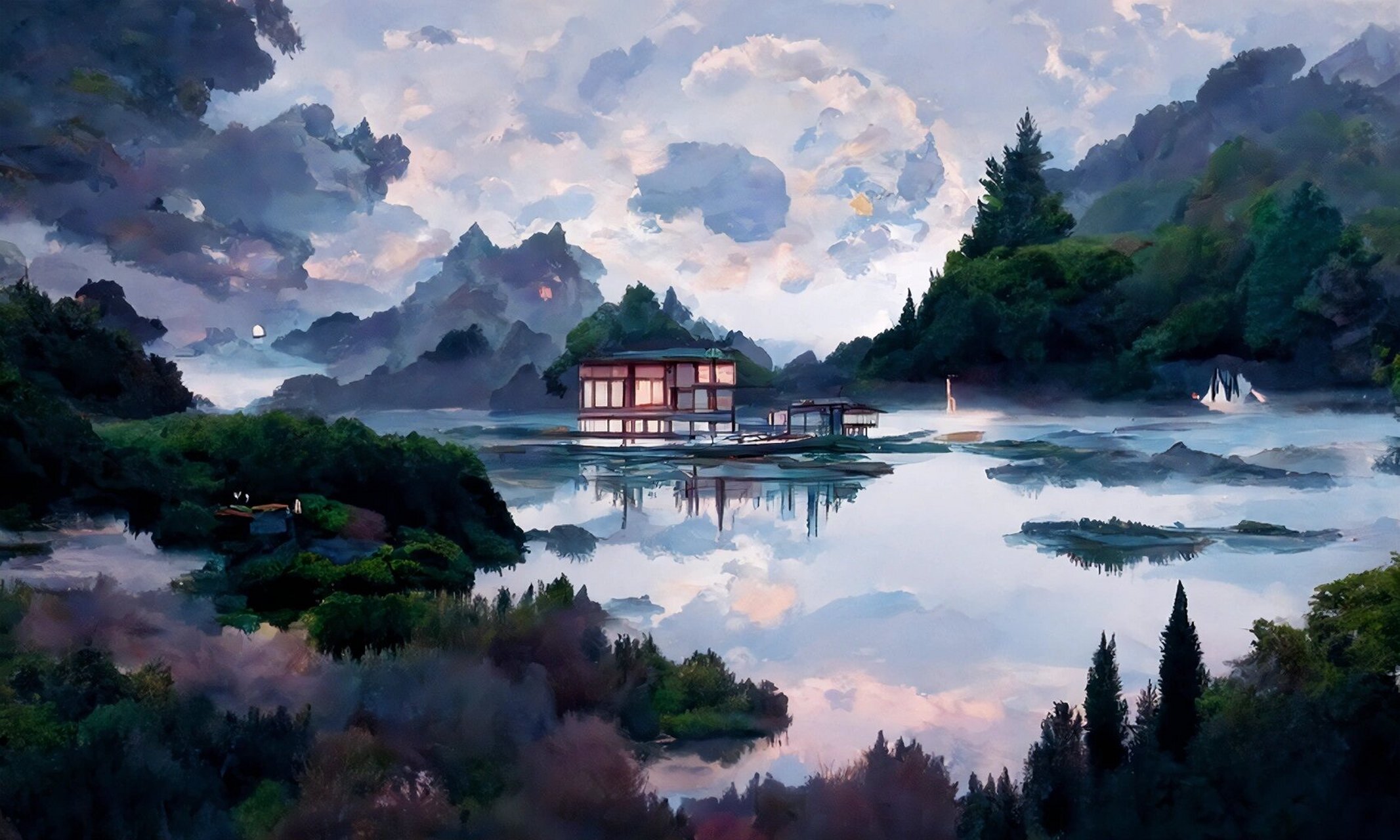 语文课本插画参考图 经常有粉丝评论说要是教材课本的插画能这么美