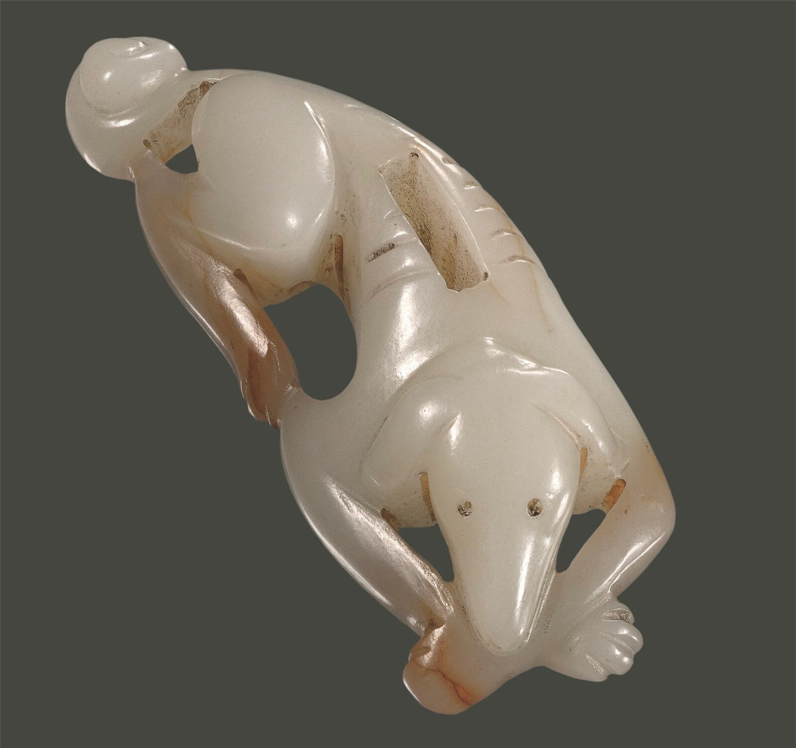 宋代 玉犬 国家博物馆藏