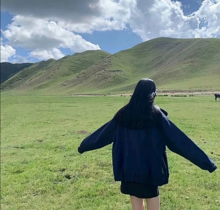 wechat背影 女生头像