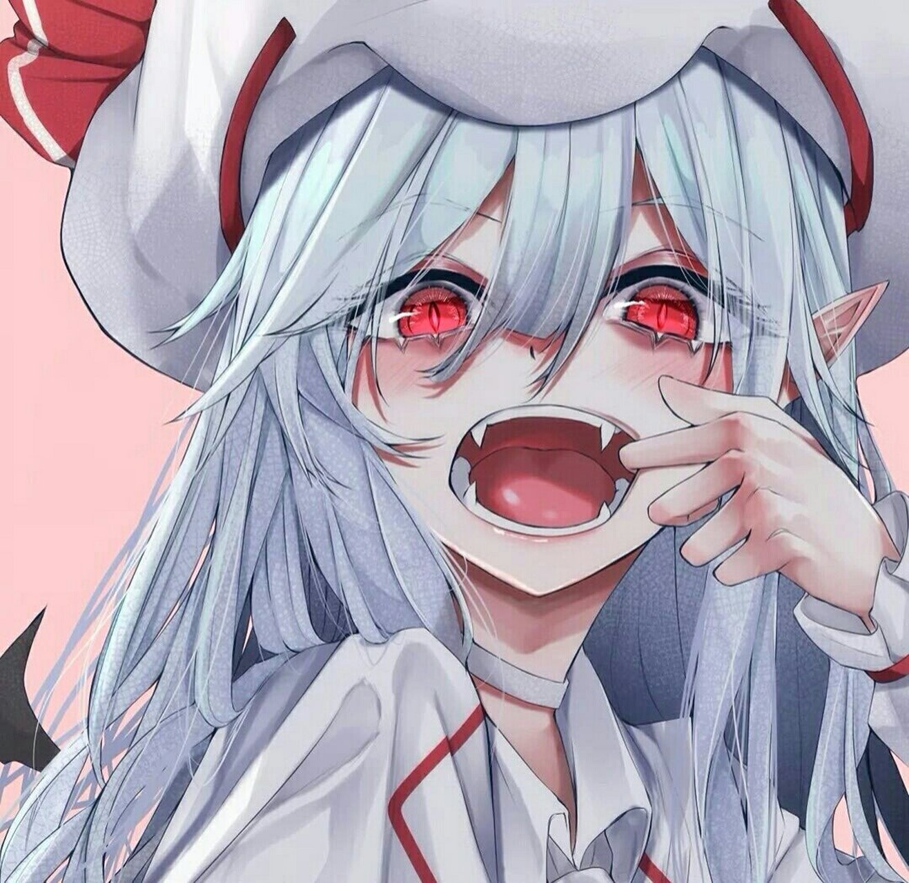 白发红眸 小姐姐头像.