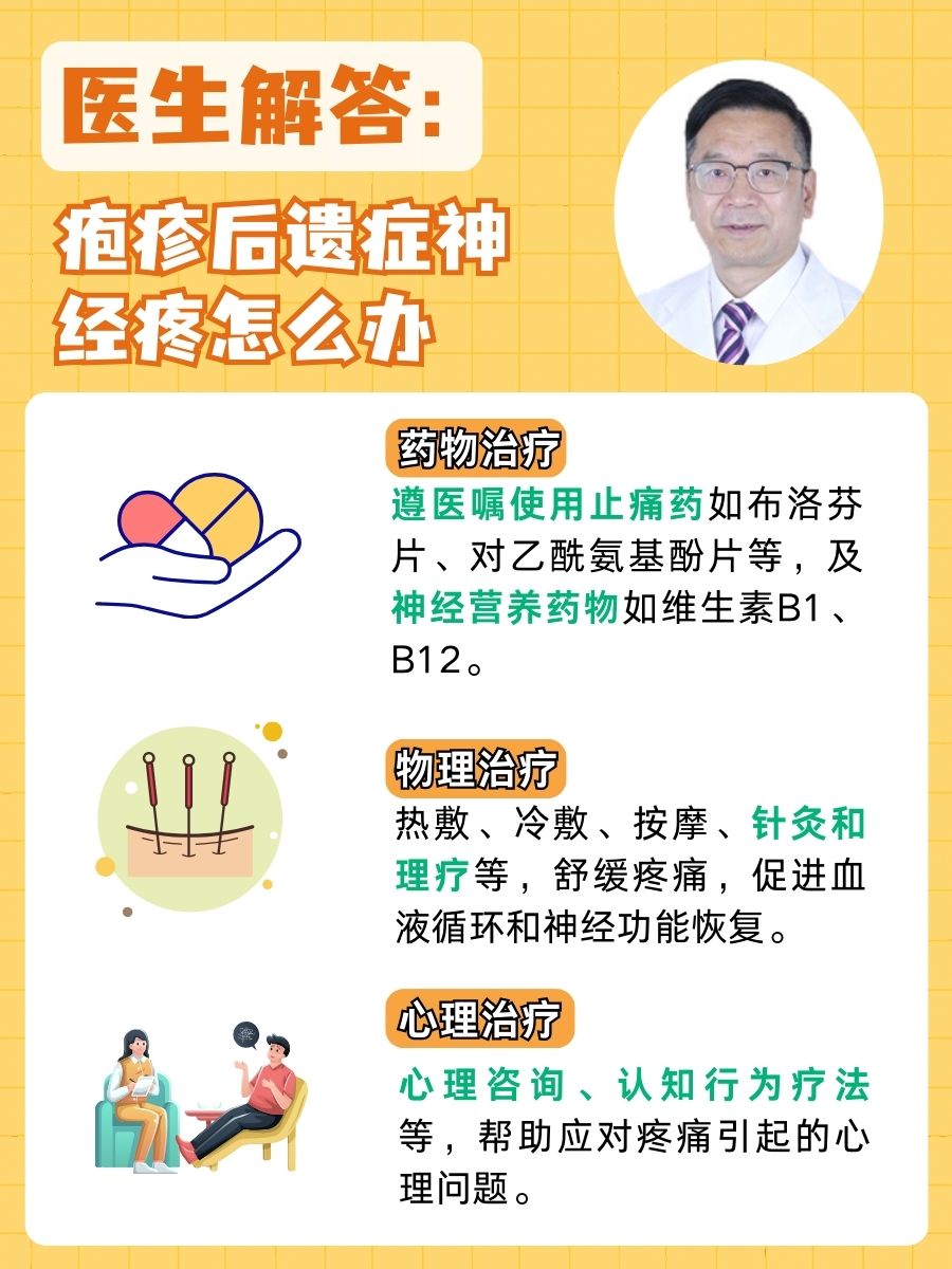 其不仅在发作期间给患者带来剧烈疼痛,还可能在疱疹消退后留下长期的