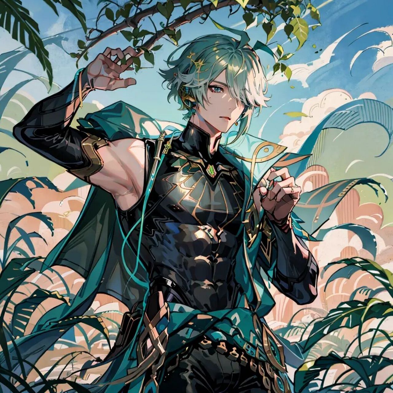 我的海哥没了,被举报了呜呜呜 二次元男人果个上半身都不行吗