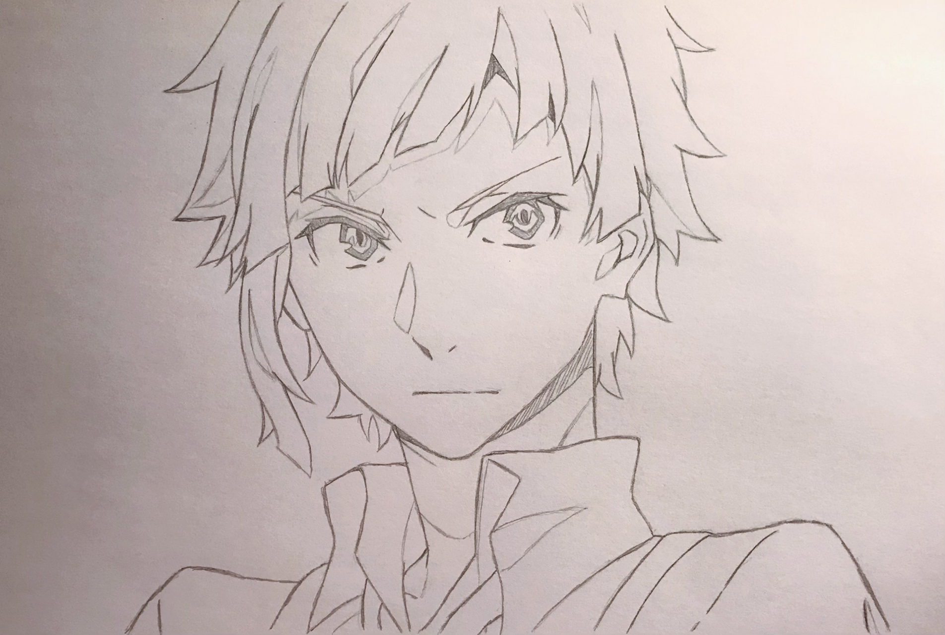 中岛敦临摹    是敦敦小可爱