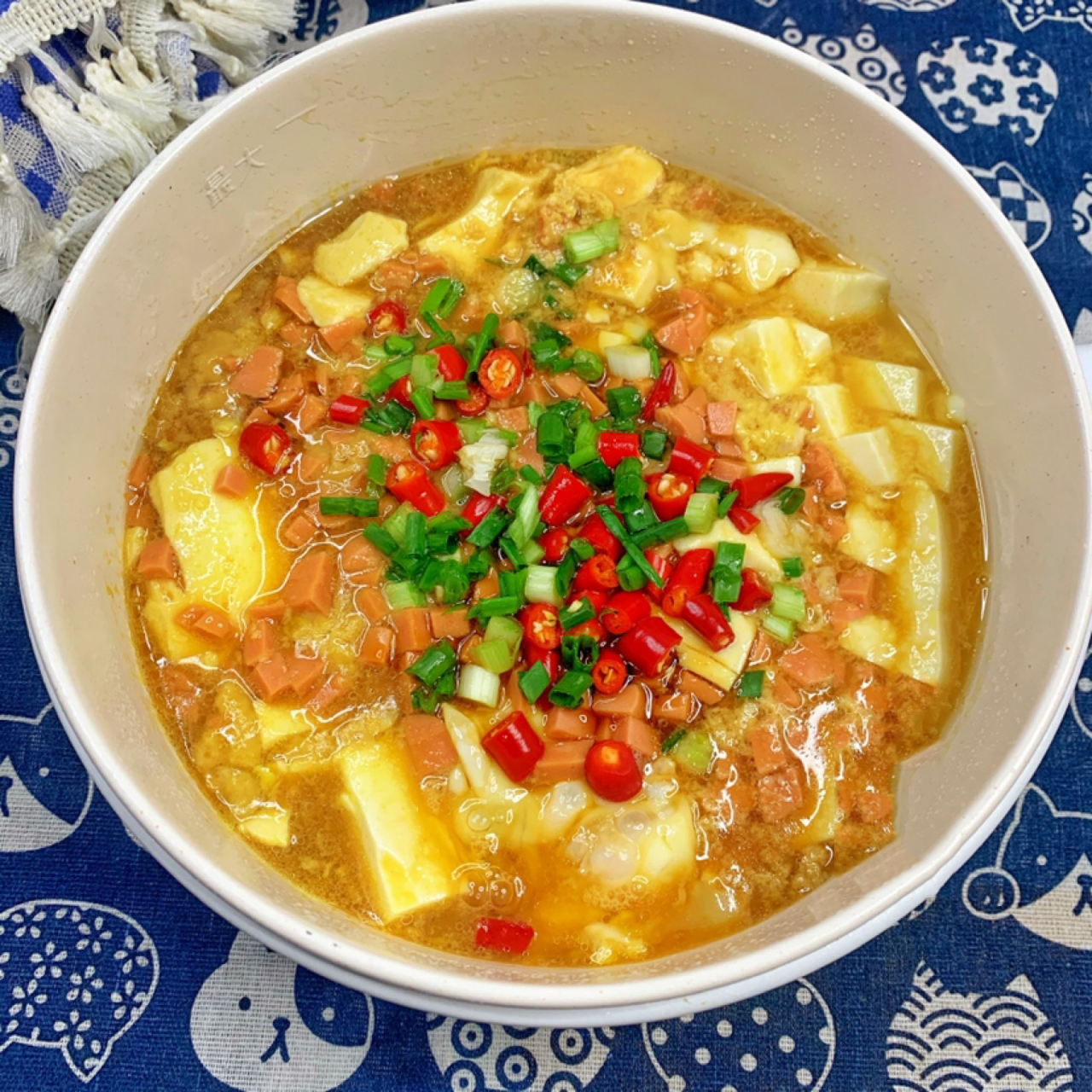 996993低卡家常菜『嫩滑豆腐抱蛋』 0169♀15低卡高蛋白