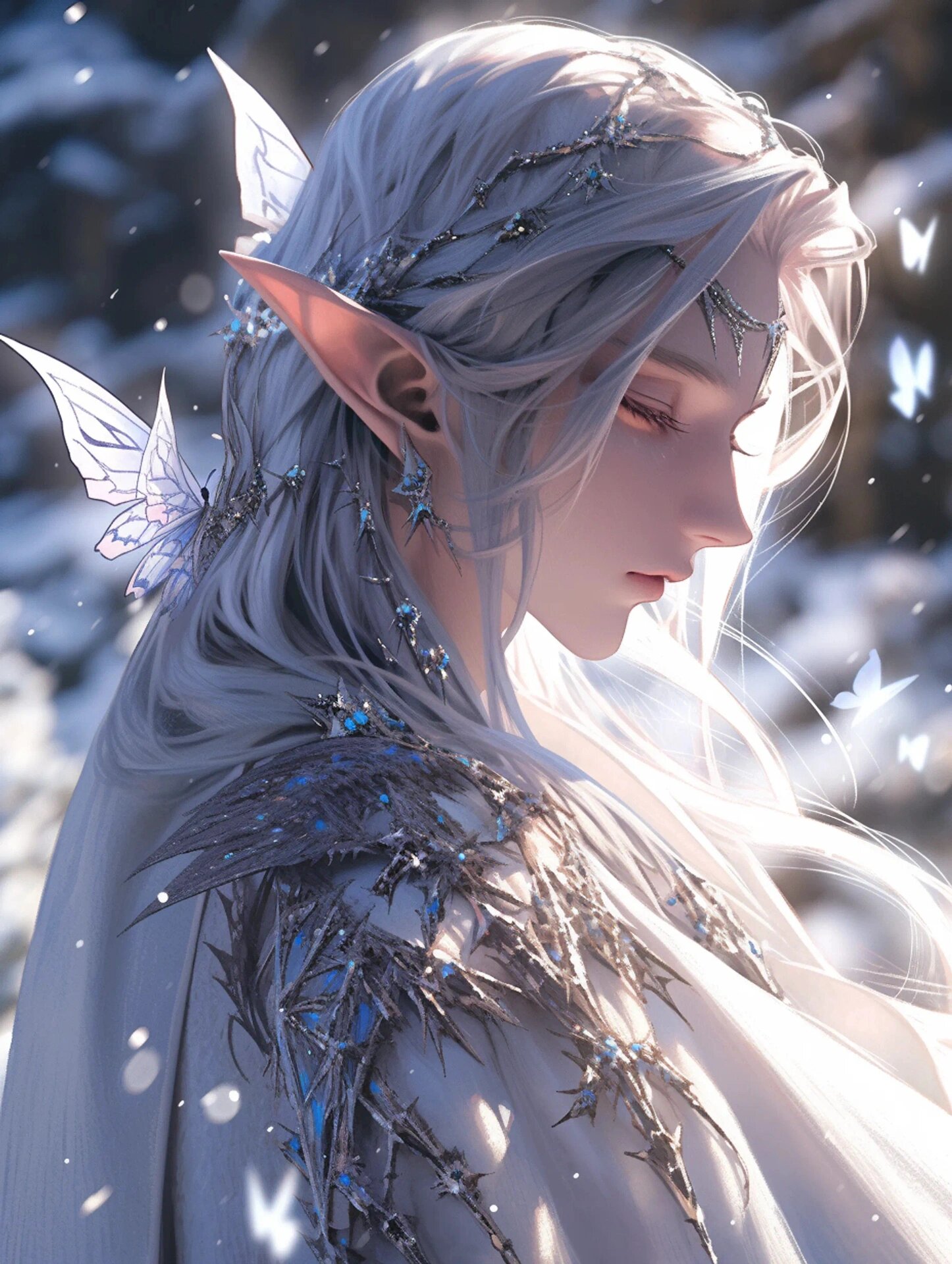 精灵系列|男精灵|男生头像 千呼万唤使出来,应粉丝宝宝们的要求,男