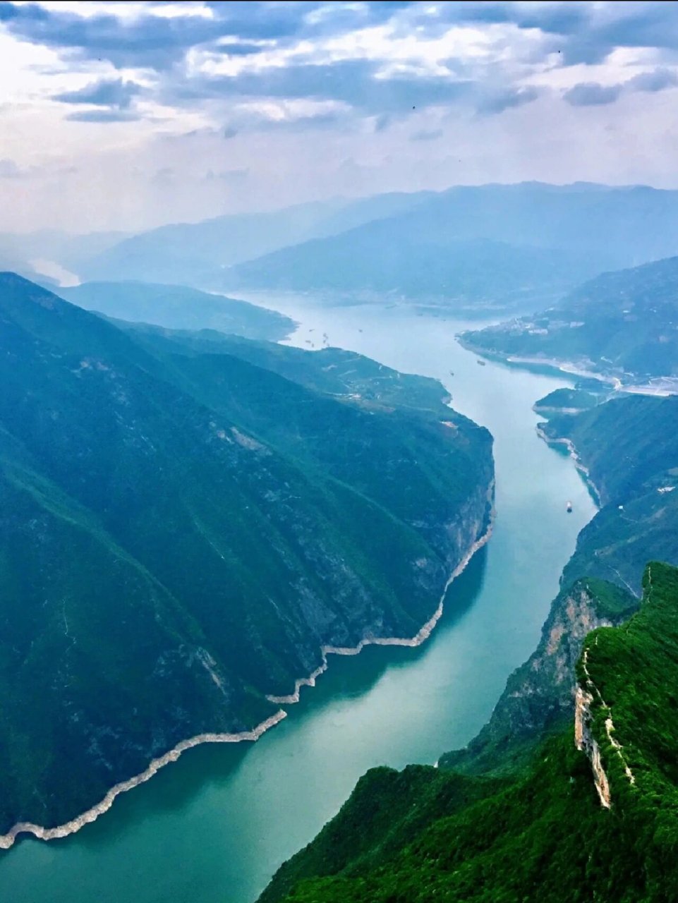 长江边的风景图片