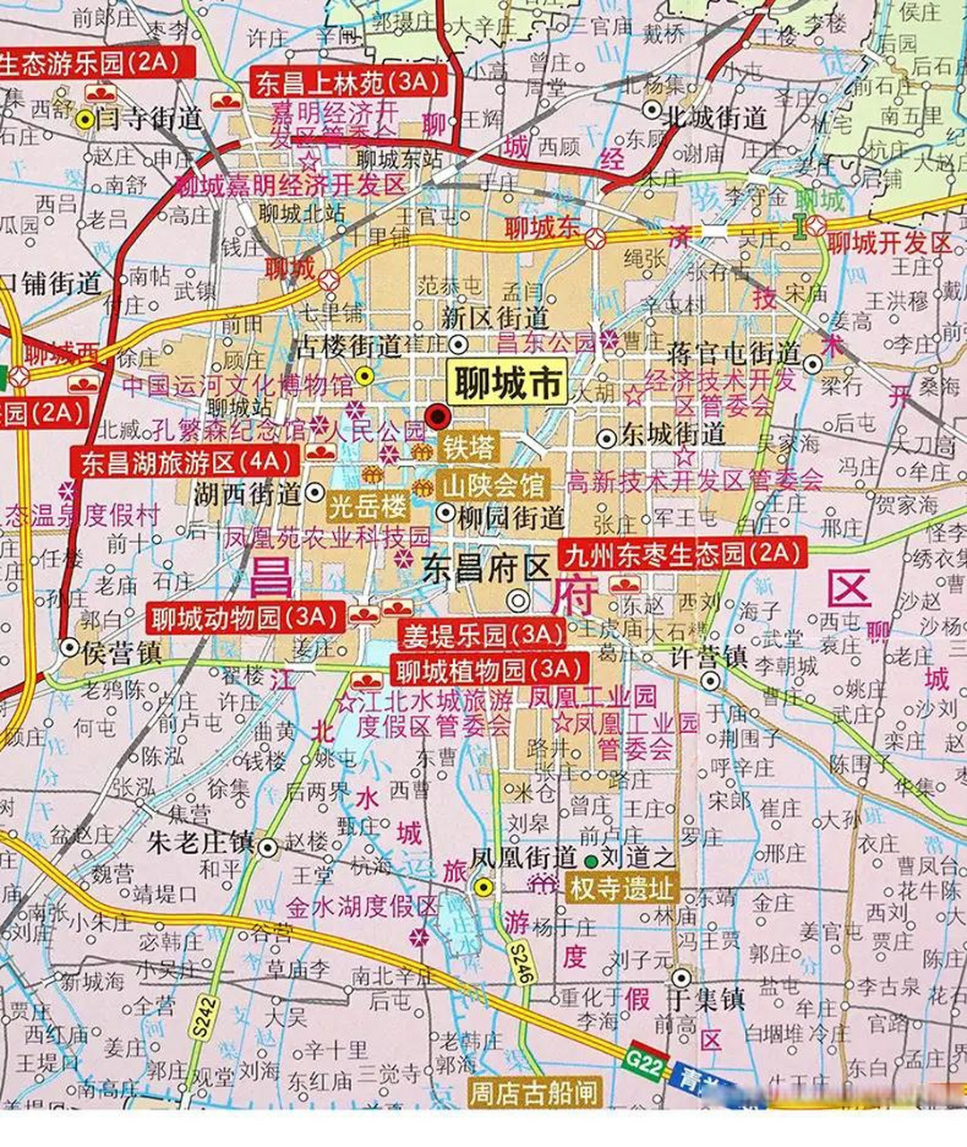 聊城到济宁也没多远,如果千吨级轮船能沿着大运河到聊城就
