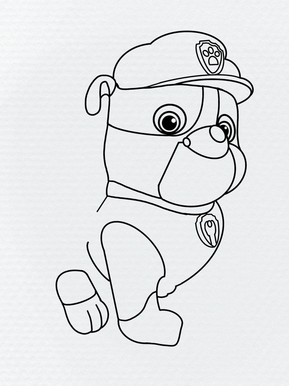 2汪汪队立大功小砾狗狗原创手绘教程分享 汪汪队立大功小砾狗狗原创