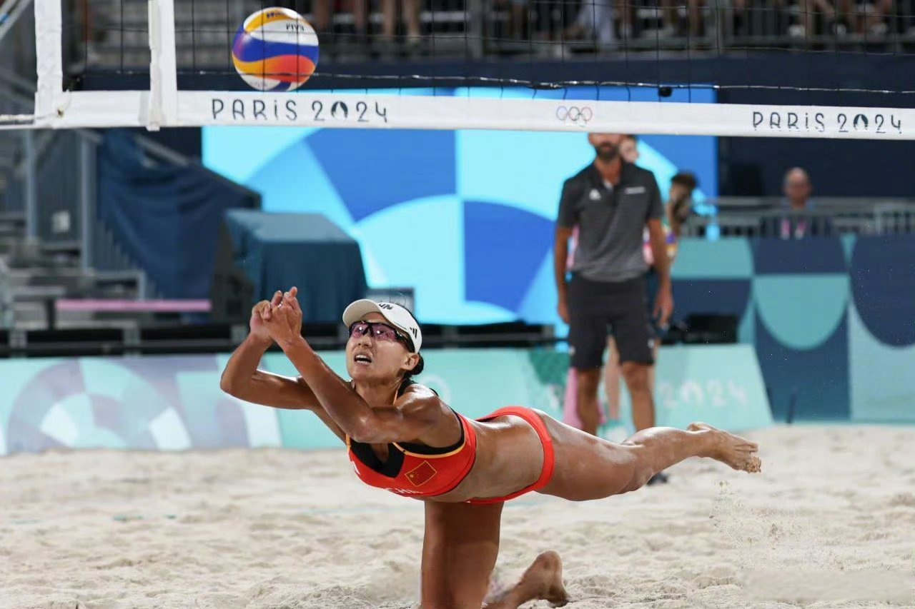 #六边形战士马龙冲击奥运6金# 中国沙滩排球