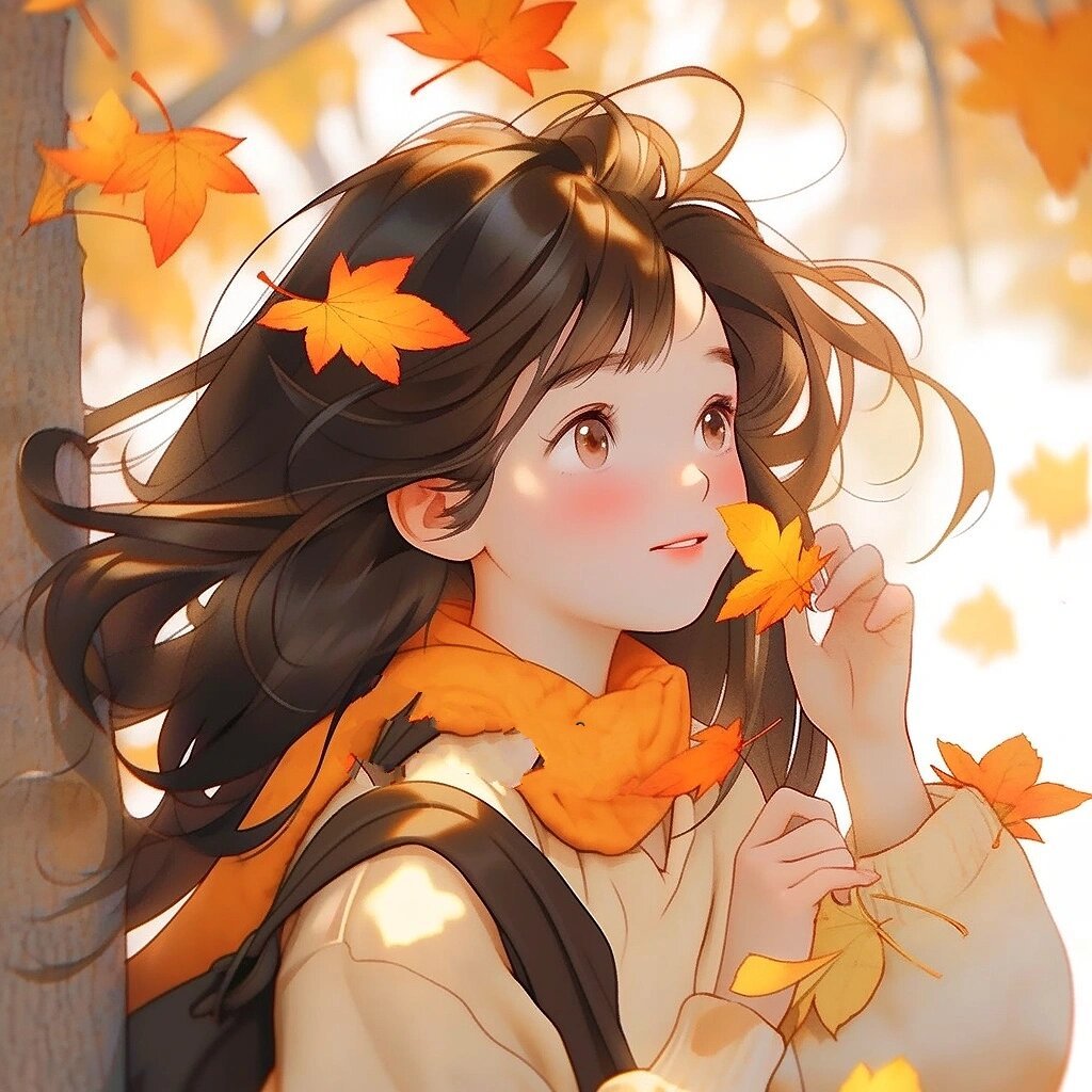 女生头像|治愈头像|秋天头像