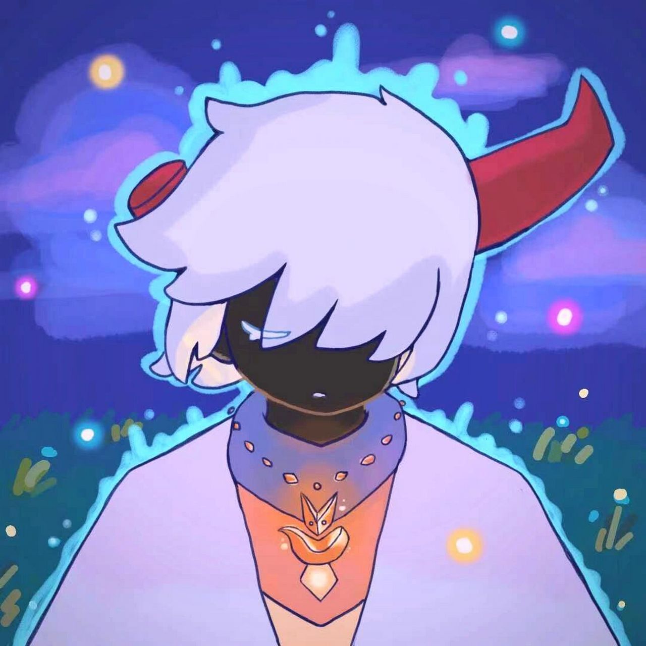 光遇斜太 小米妙控笔终于到了,试试手,画下自己搭配的光仔 斜太真是越