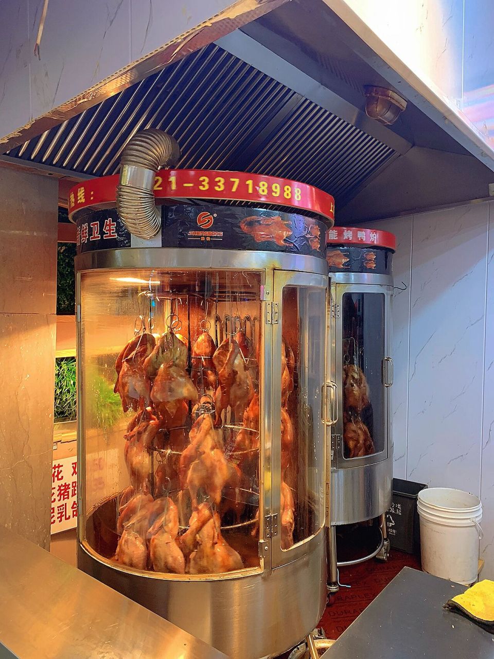 石景山啤酒烤鸭 杨庄地铁口苹东市场,进入之后左手边的啤酒烤鸭,强推!