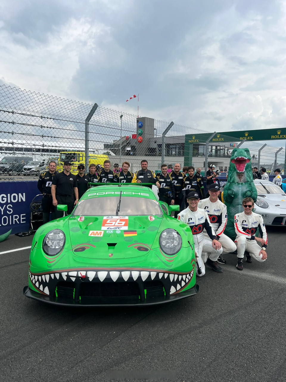 f1# 开始了! rexy 已准备好迎接勒芒!