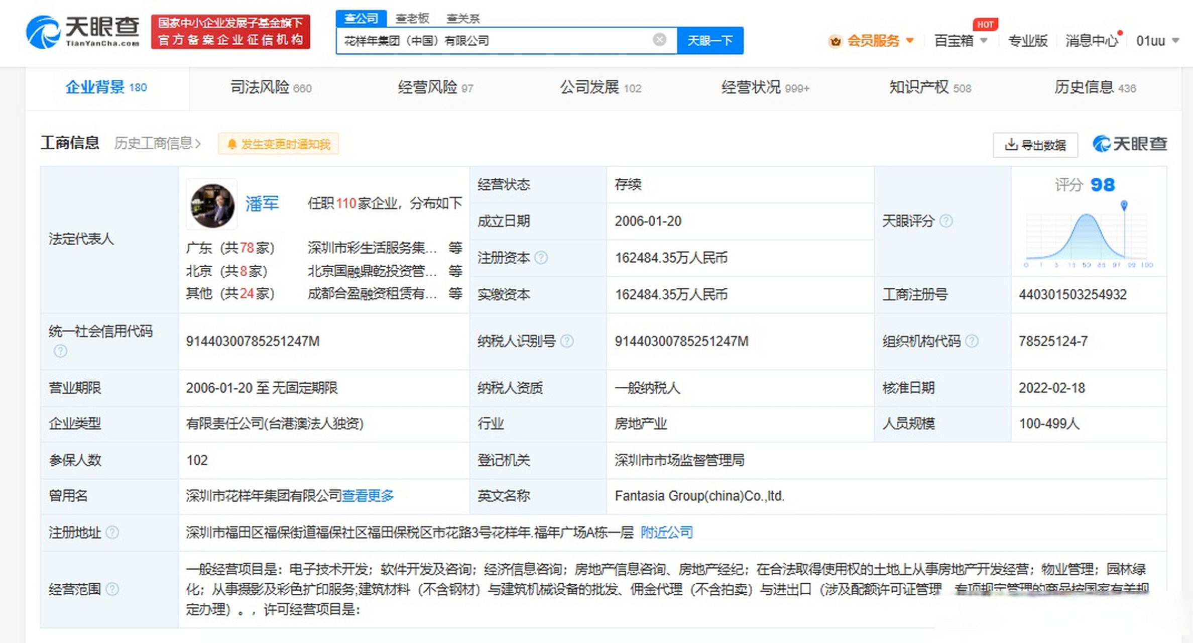 【花样年集团等被强执14.