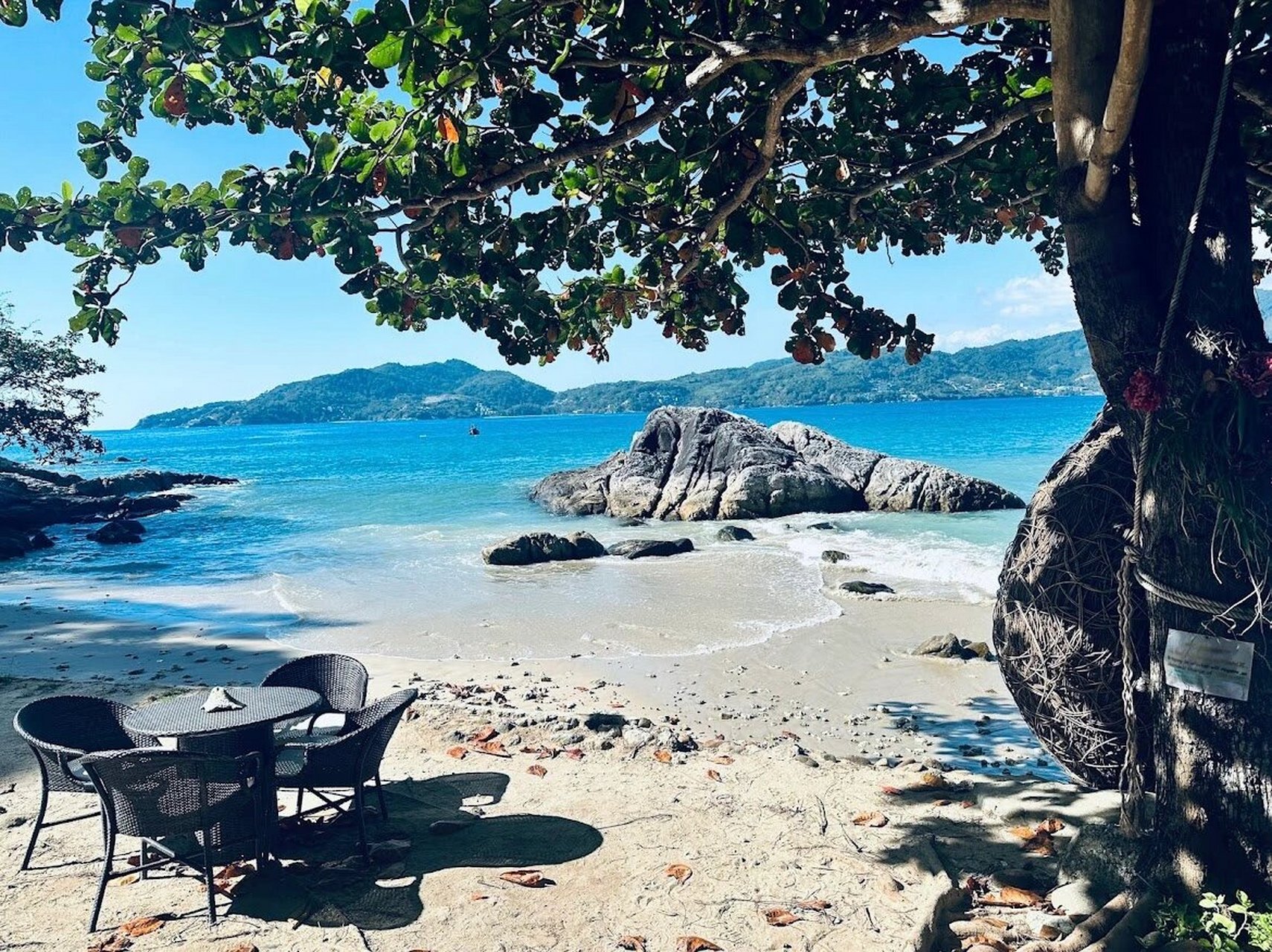 普吉岛海景大象营98 在海边与大象小象嬉戏,游泳沐浴,大象还会用