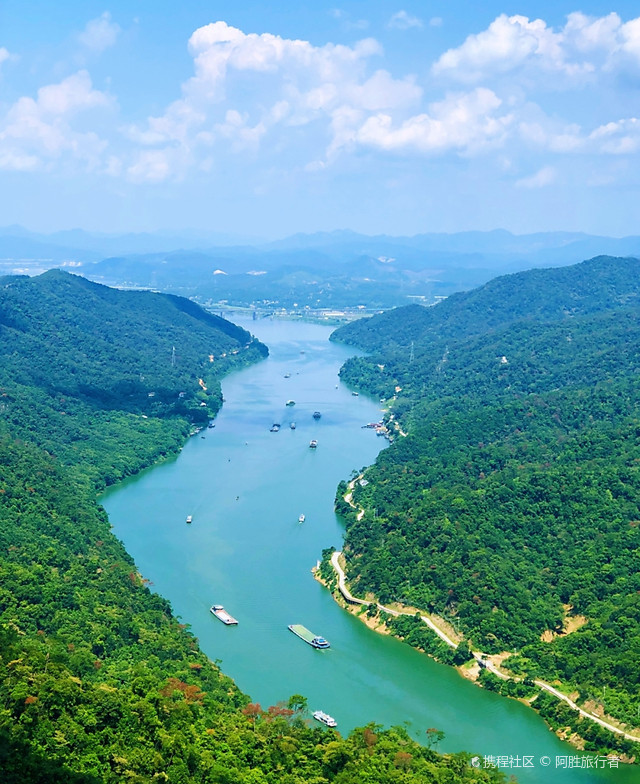 飞来峡风景区图片