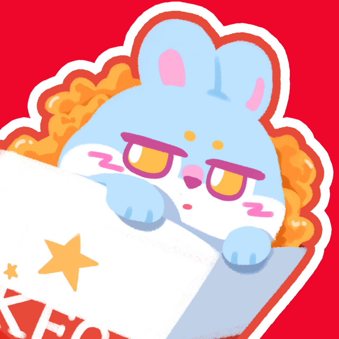 情侣头像丨拜托 真有情侣不过疯狂星期四吗 正在循环播放《kfc-crazy