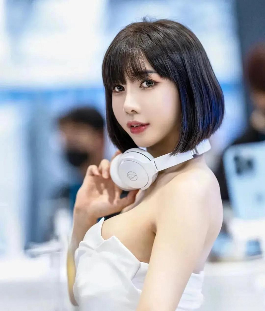 每日一美,今日宋姝儿 韩妹,宝马御用车模.