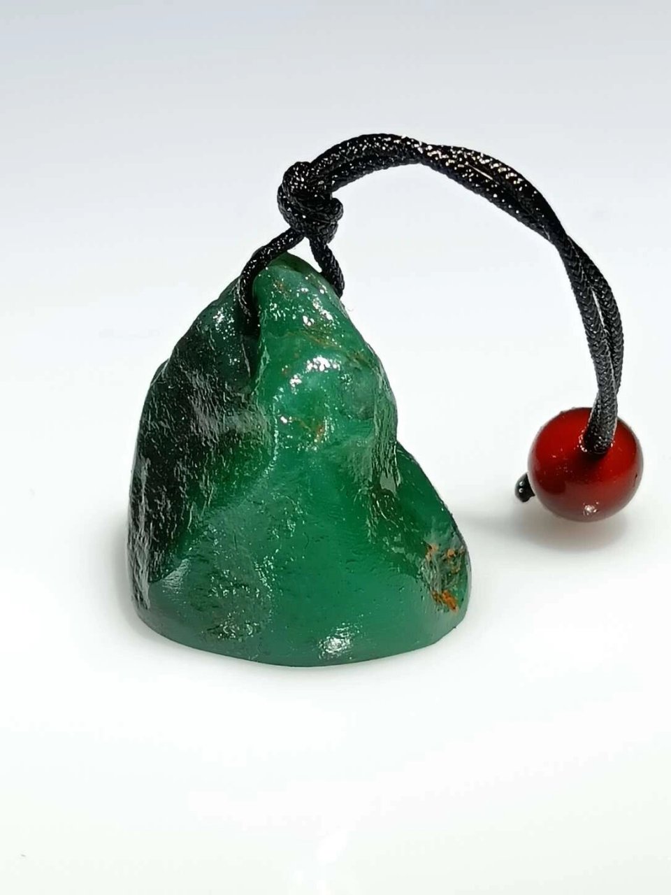 0元起拍 雅安绿原石,石质结晶,质地温润通透,色泽纯净美观,手感顺滑