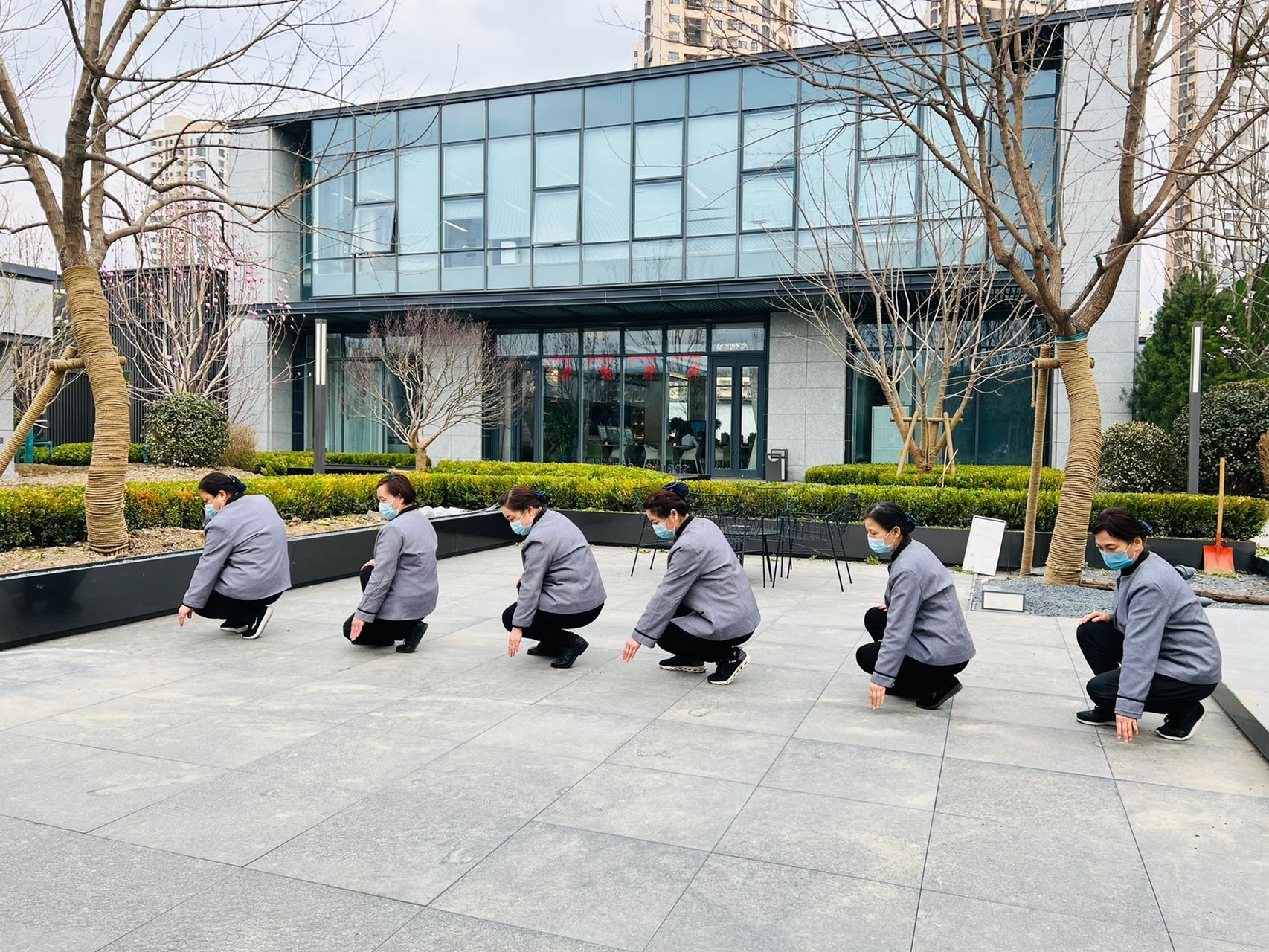 物业保洁培训日常