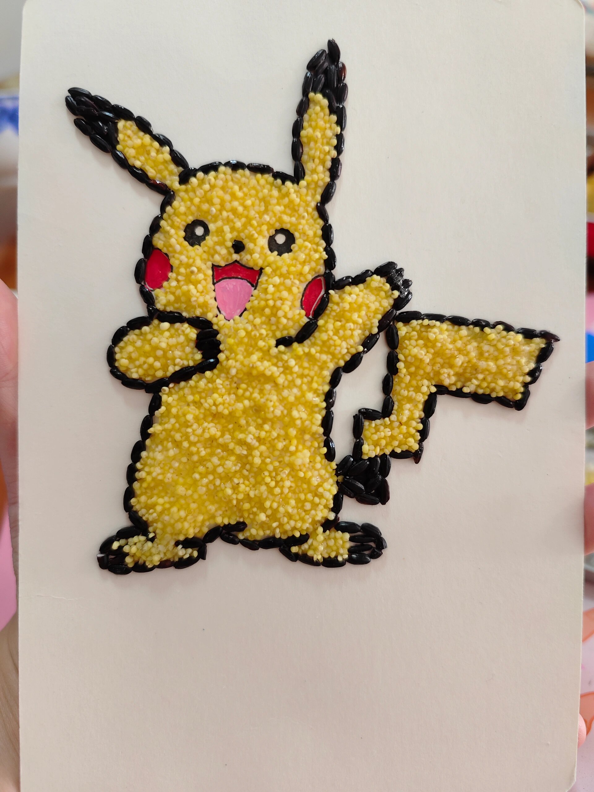 幼儿园豆子画get✔