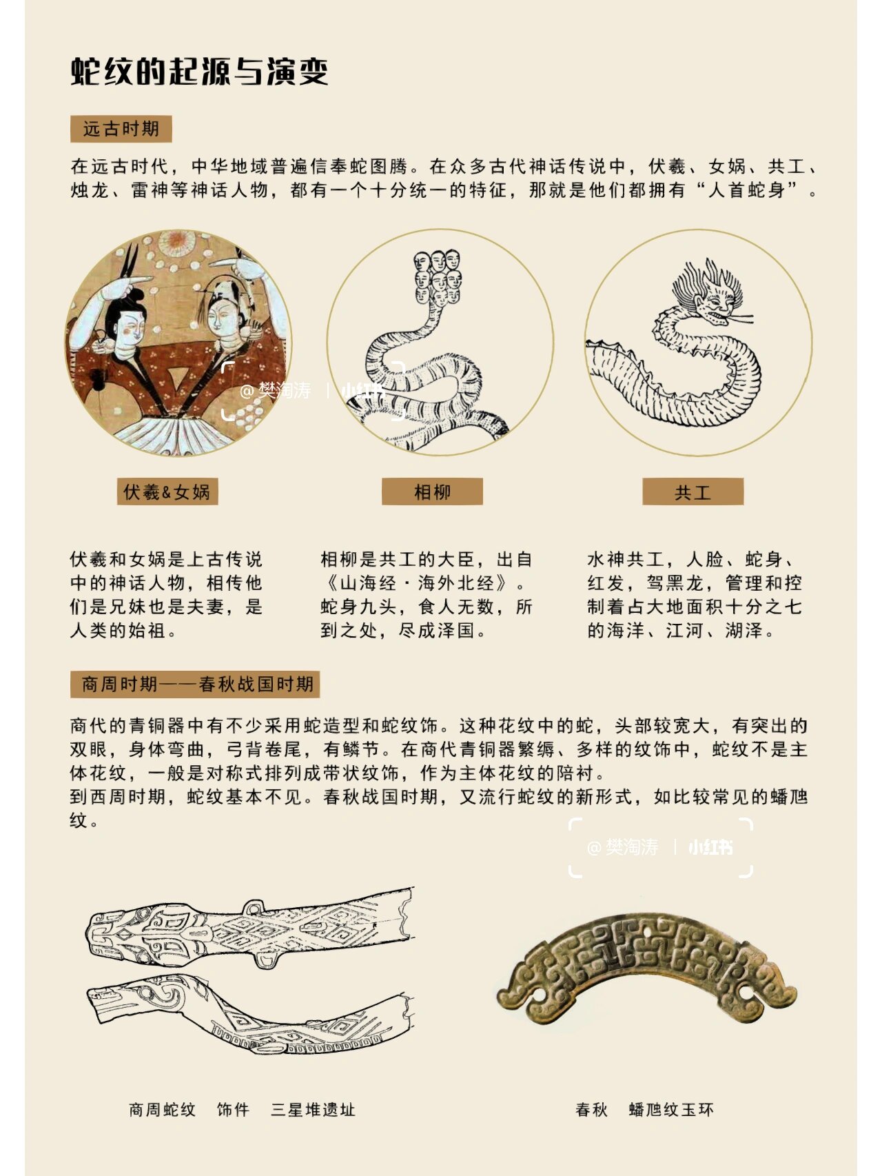 吉祥纹案,蕴含丰富的象征意义和神话渊源,与古代先民的信仰图腾有关