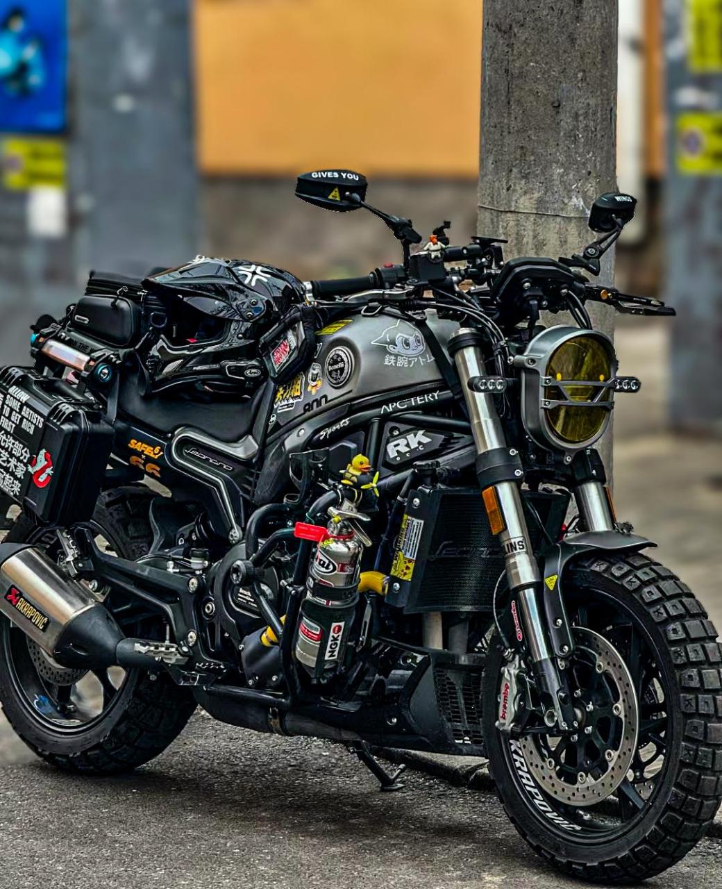 贝纳利幼狮800改装