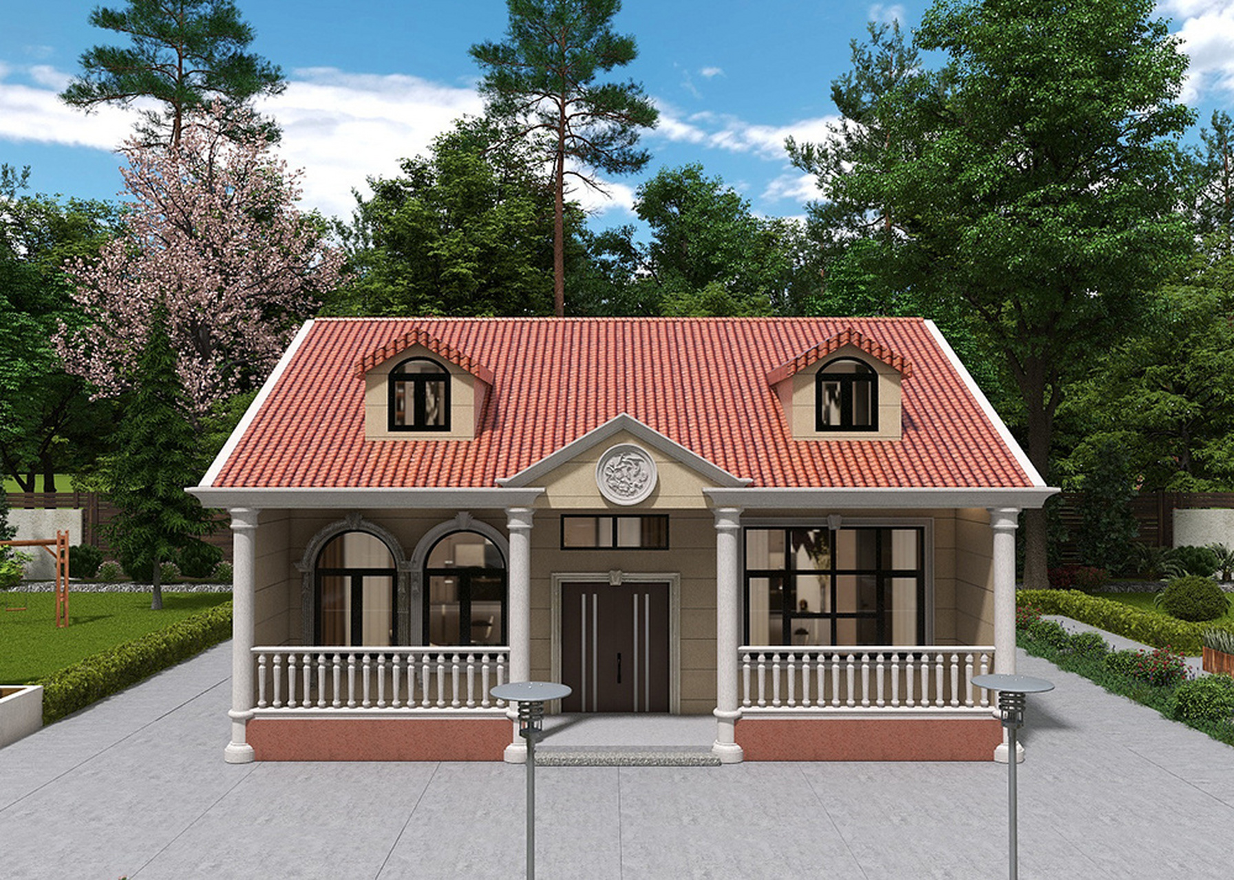 小而美,农村三间平房改造焕新,媲美新建!这个让人惊叹的改造.