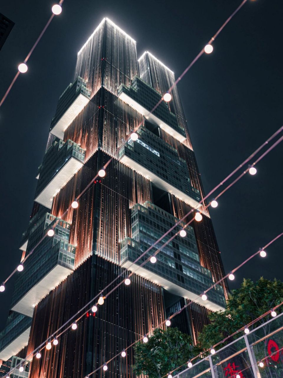 深圳拍照92 万科云城夜景 五一假期第一天,还未离深