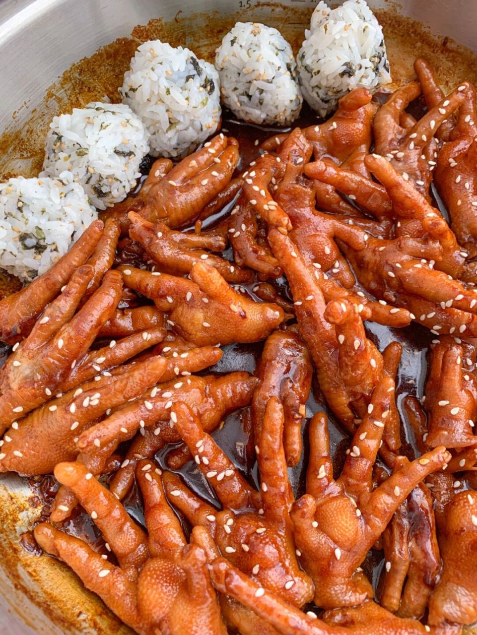 韩式辣鸡爪97追剧必备7515好吃到舔手指6015 韩剧里面同款