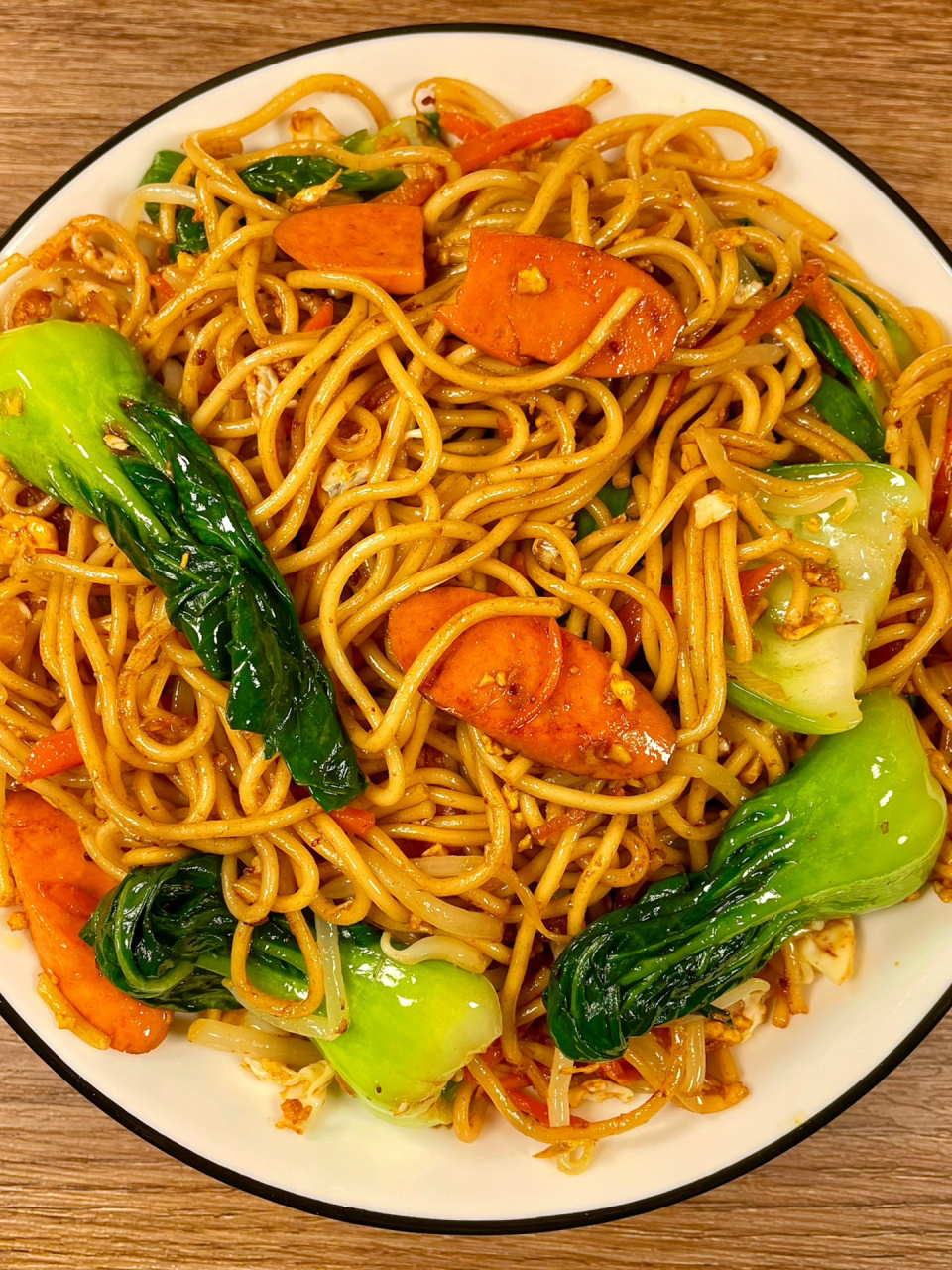 我妈做了半辈子的配方6015炒热干面 小时候最喜欢的吃的就是这个