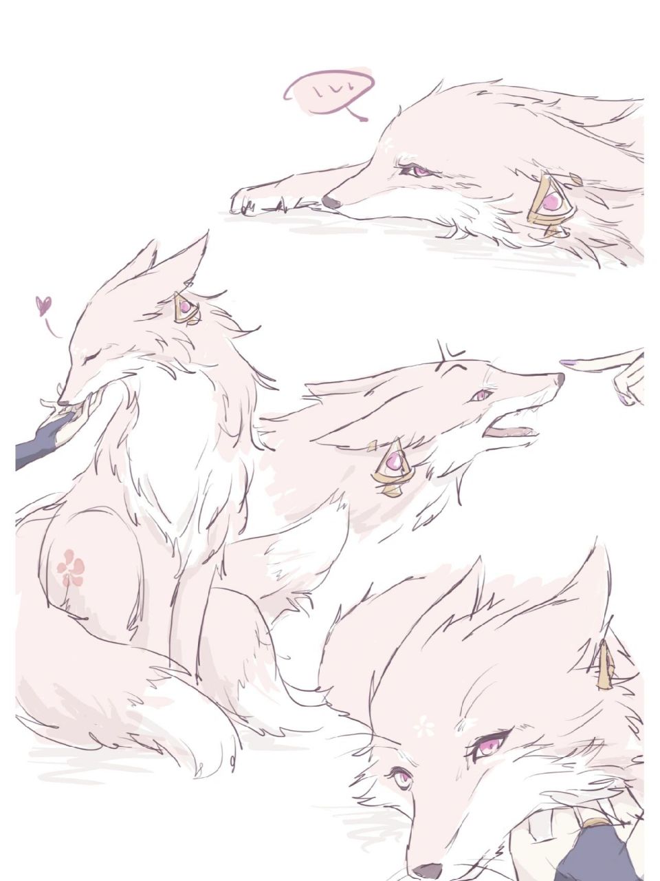 好看的九尾狐图片 好看的九尾狐图片 ps:所有图片都是网上转载,不喜勿