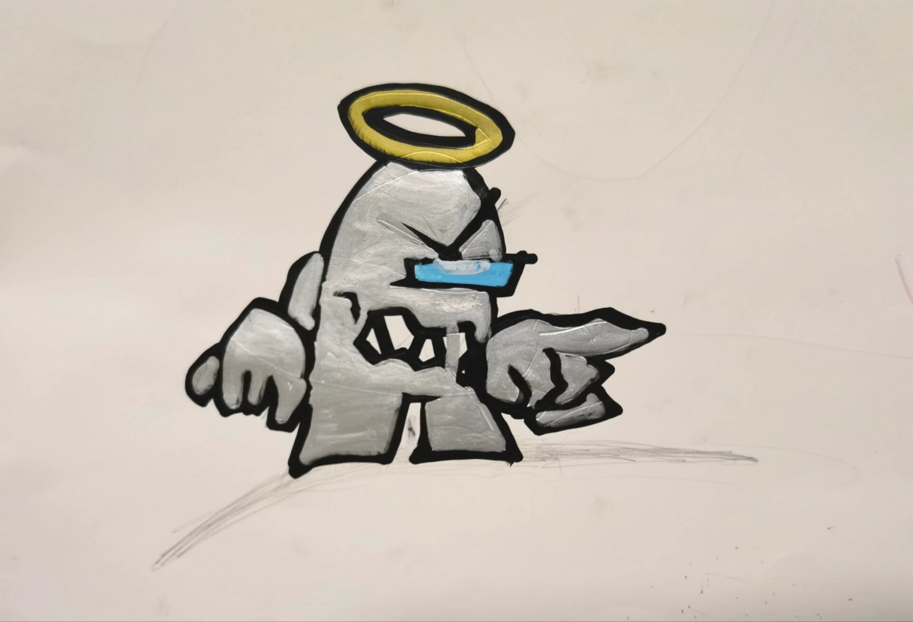 绘画太空狼人杀 #太空狼人杀# #内鬼小白