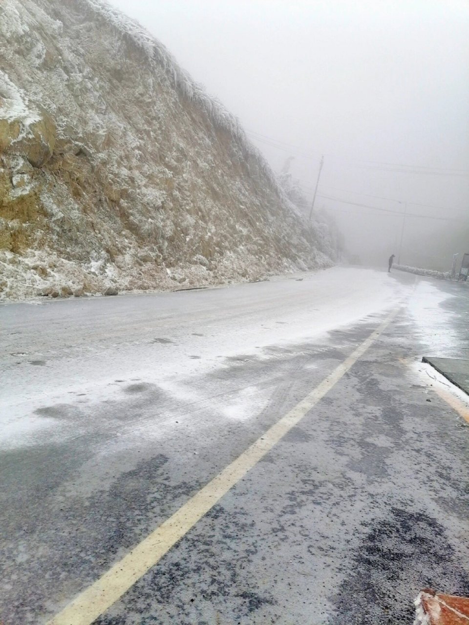 全州天湖雪景图片图片