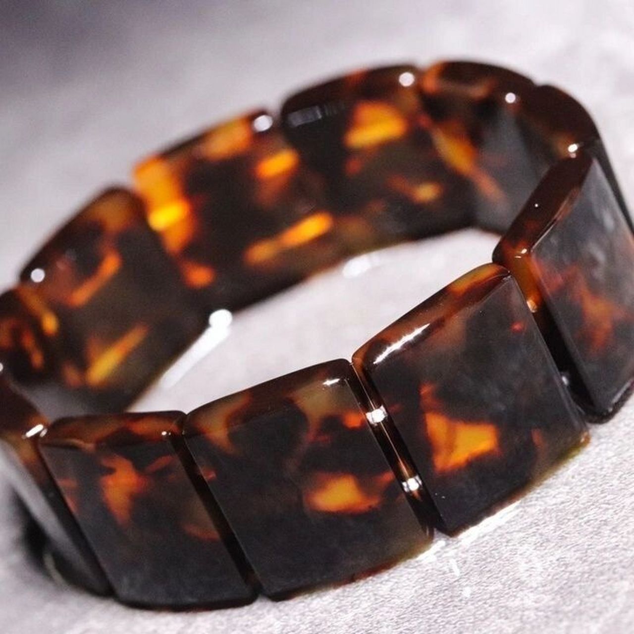 龟壳手牌瑁色手链手串手环手腕缓解疲劳养生