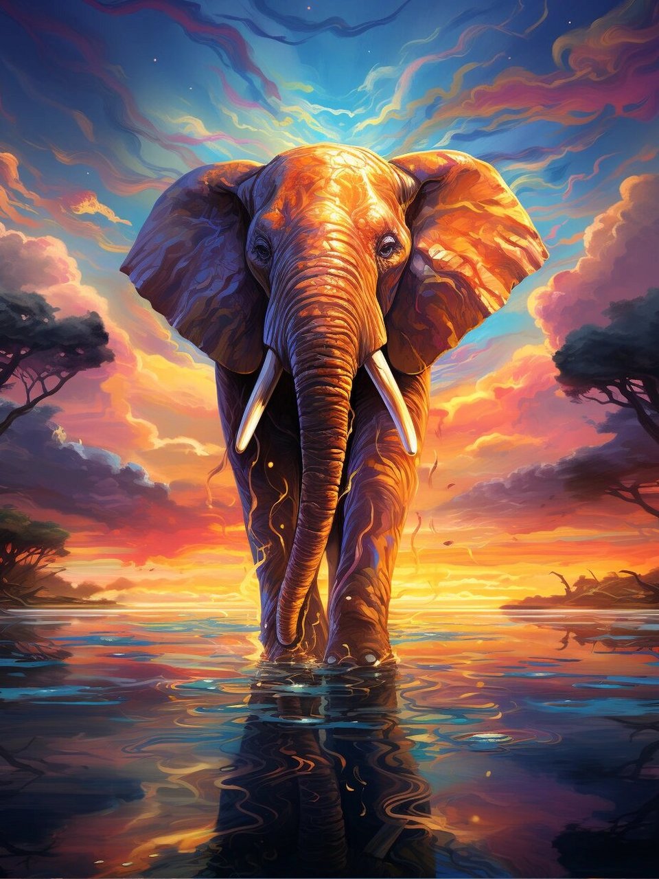 补金补土|能量壁纸 今天给大家分享的是吉祥如意高能量壁纸 大象是